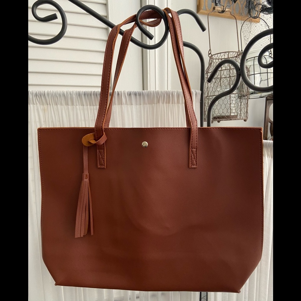*NEW* Womenโs Purse/Should Bag/Tote~Brown